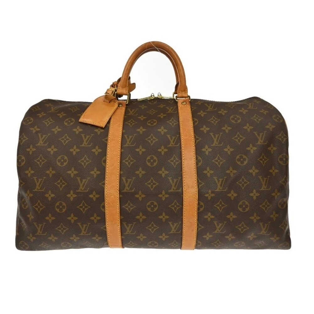 BUYIT LOUIS VUITTON KEEPALL 50 TRAVEL HANDBAG MONOGRAM M41426 SP1914 YQ01037 - Picture 5 of 16